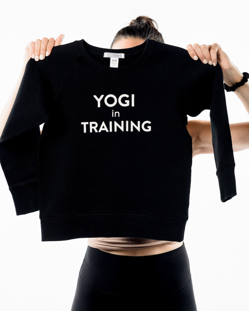 YOGI IN TRAINING - Black