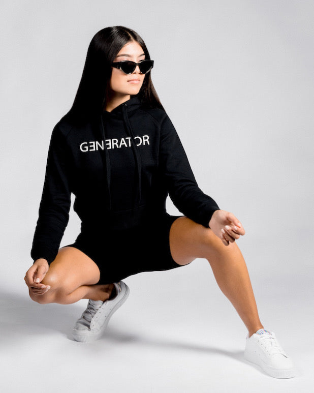 GENERATOR HOODIE - Black