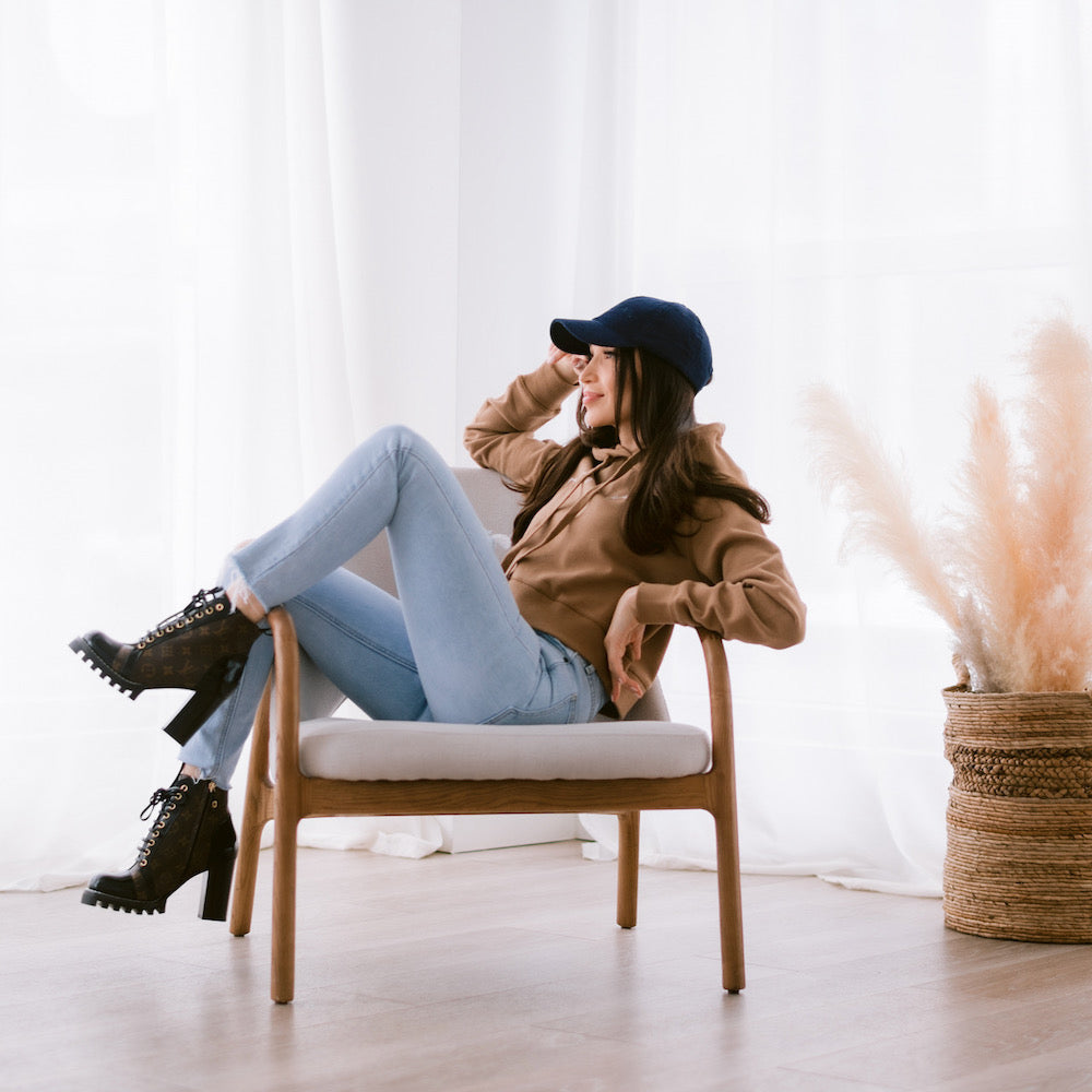 THE AUDLEY CAP - Navy Corduroy